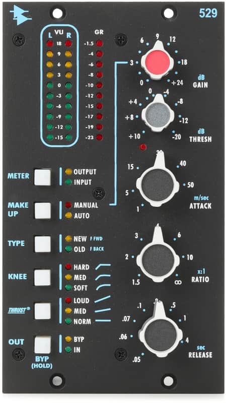 API 529 500 Series Stereo Compressor image 1