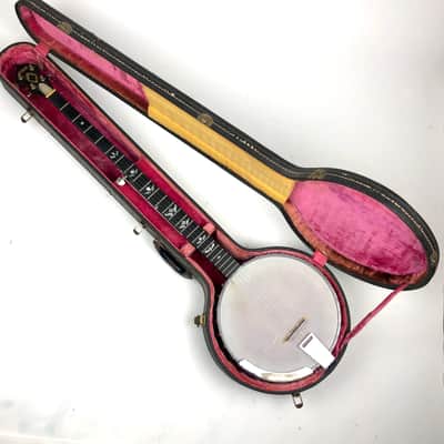 Ode Long Neck Banjo Model 43 Grade 4 60's w/ Hardshell Case image 22