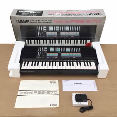 Yamaha PSS-570 FM Synthesizer Keyboard - In Open Box ( YM3812 Soundblaster SEGA 560 )