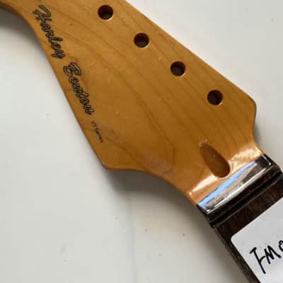 Harley Benton VT Series Maple Guitar Strat Style Neck, Rosewood Fretboard 22 Frets image 4