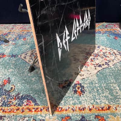 Def Leppard Logo, Tour Used Case Panel Wall Hanging "G8B" (#10) image 5