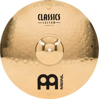 MEINL CC18MC-B Classics Custom Brilliant Medium Crash 18 Zoll Becken image 1