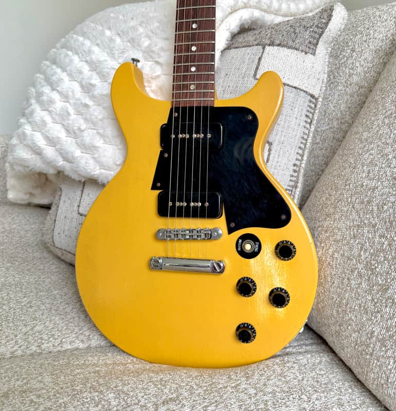 Gibson Les Paul Special DC P90 2007 - Faded TV Yellow image 1