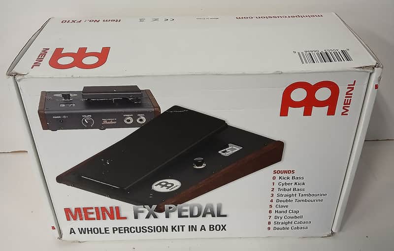 Meinl Fx10 2011 - Black and wood grain image 1