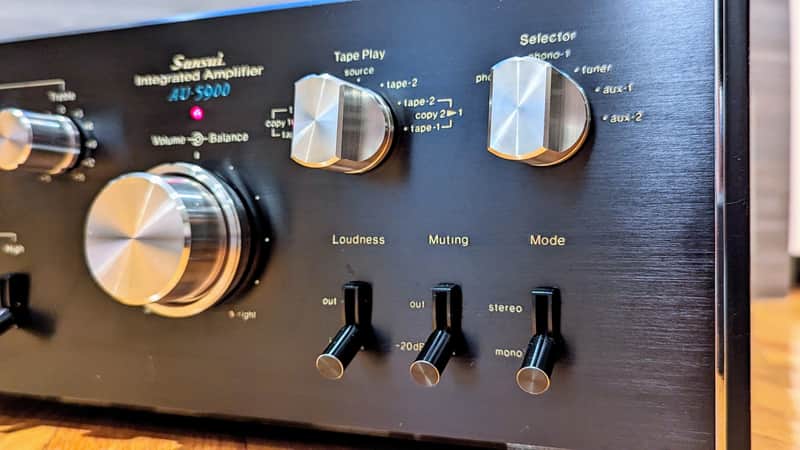 Sansui AU-5900 Stereo Amplifier / Fully Re-capped / Fully Restored