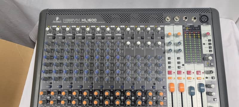 Behringer Xenyx XL1600 16-Input 4-Bus Mixer 2010s - Standard image 1