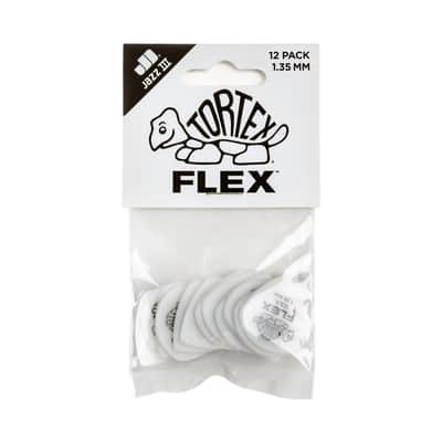 Dunlop 468P1.35 Tortex Flex Jazz III 1.35mm pack/12 image 1