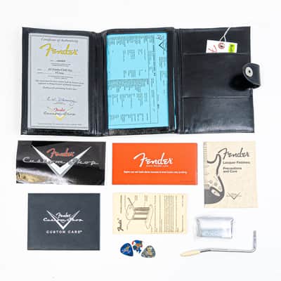2018 Fender Custom Shop Jimi Hendrix Voodoo Child Stratocaster Black w/ COA, OHSC - Hendrix Dream Machine image 23