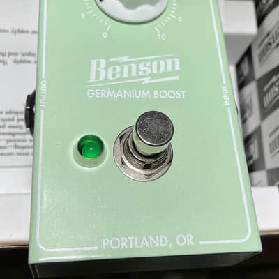 Benson Amps Germanium Boost - Seafoam Green image 2