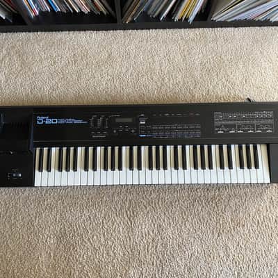 Roland D-20 61-Key Multi-Timbral Linear Synthesizer / Multitrack Sequencer 1988 - 1992 - Black