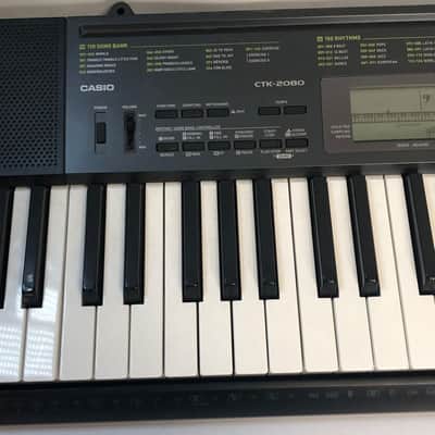 Casio CTK-2080 Portable 61 Full Size Touch Sensative Key Electronic Piano Keyboard Synthesizer USB MIDI w AC cord "Keyed Excellence" image 2