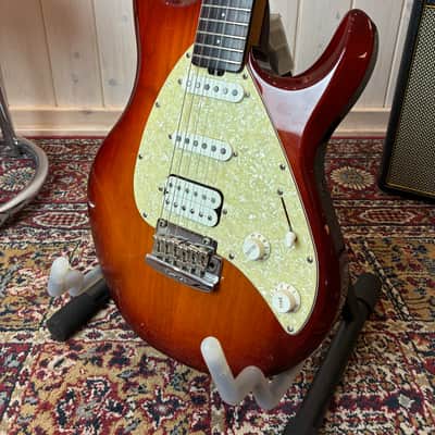 Ernie Ball Music Man Silhouette Special HSS 1993 - Honey Burst image 14