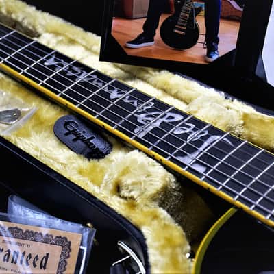 Epiphone Joe Bonamassa Signature "Black Beauty" Les Paul Custom (Collector's Item) image 4