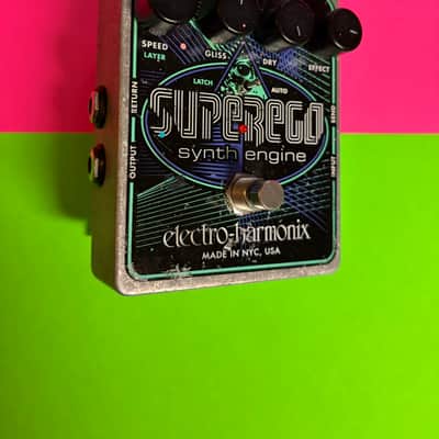 Electro-Harmonix Superego Synth Engine 2012 - Present - Black / Purple / Green image 3