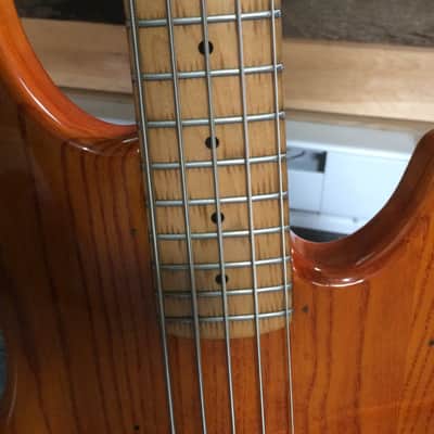Ibanez ATK305 Amber solid ash body, rock maple neck/ modified electrics image 5