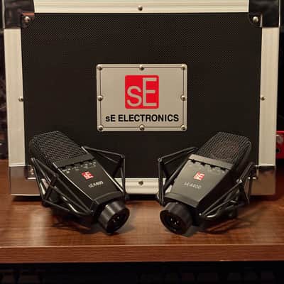 sE Electronics sE4400 Matched-Paid with Case 2024 - Matte Black image 1