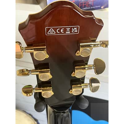 Ibanez AG95QA-DBS Artcore Expressionist Present - Dark Brown Sunburst image 11