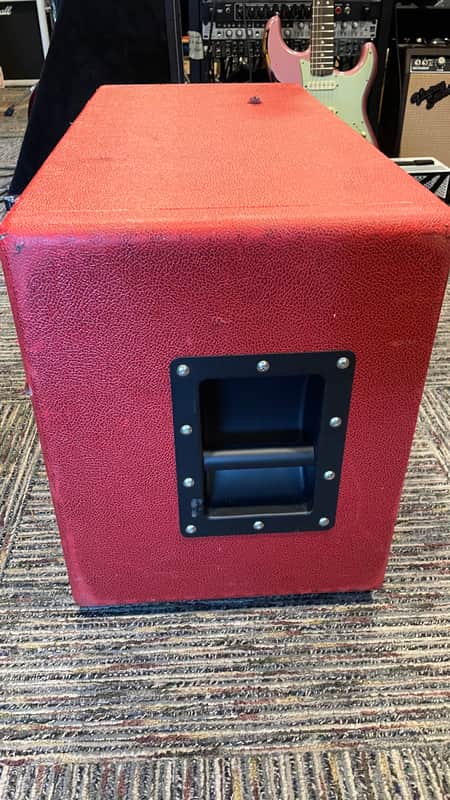 Mahalo 2x12 bass cab 2021 Red image 1