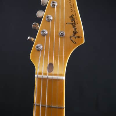 Vintage Custom 1955 Stratocaster NOS  Wide-Fade 2-Color Sunburst image 7