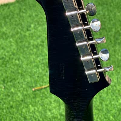 Gibson Custom Shop M2M 1964 Trini Lopez Standard Reissue Murphy Lab Ultra Light Aged Ebony **Rare Uncovered Pickups ** image 9