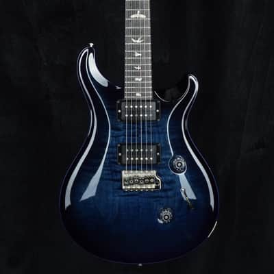 Preowned 2017 PRS Custom 24 - Dark Blue Smokeburst w/ Stained Binding image 5