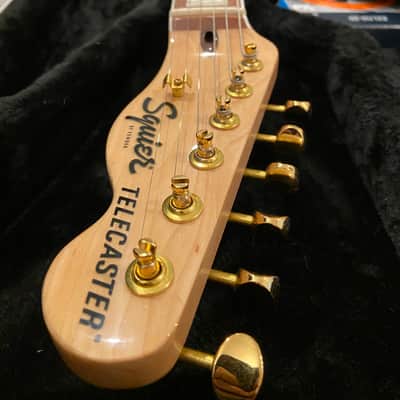 MINT Squier 40th Anniversary Gold Edition Telecaster 2022 - Sherwood Green image 7