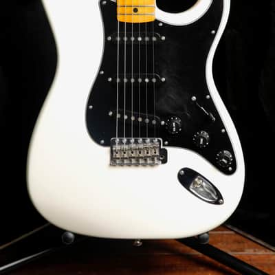 Fender 1979 Stratocaster White Vintage Electric Guitar Pre-Owned image 1