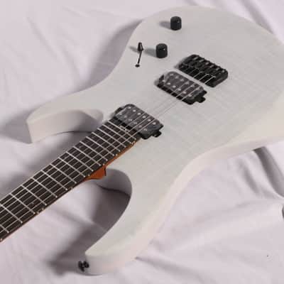 Balaguer Guitars / Diablo Standard with Hipshot Hardtail Bridge Satin Trans White New! [92276] image 9