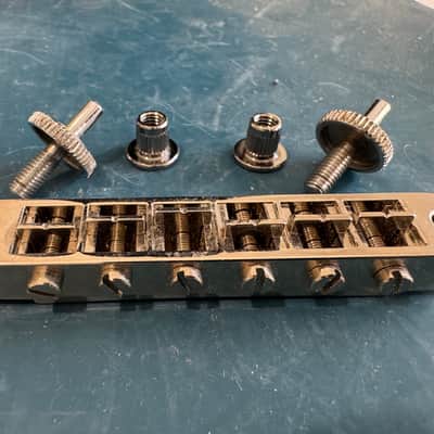 Gibson PBBR-030 Nashville Tune-O-Matic Bridge with Assembly 2010s - Chrome image 3