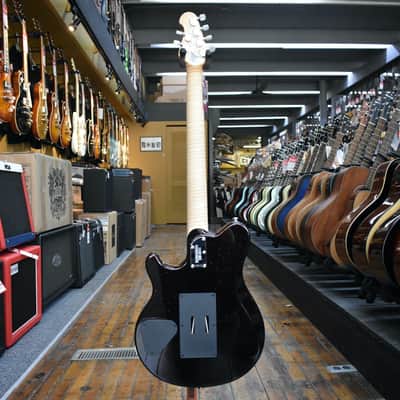 Ernie Ball Music Man 30th Anniversary Axis Electric Guitar Translucent Red Quilt w/Hard Case image 6
