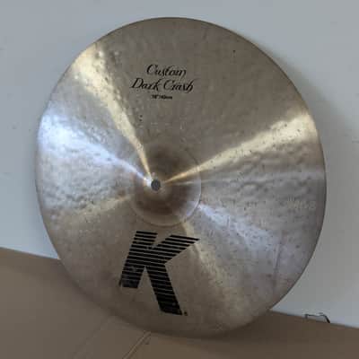 Zildjian 16" K Custom Dark Crash Cymbal 1995 - Present - Traditional image 3