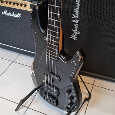 Sandberg California VM4 Oliver Riedel Signature Hardcore Aged Black Bass Guitar image 4