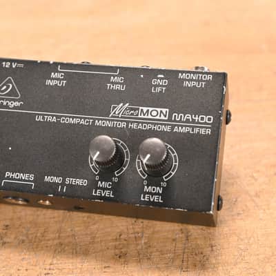Behringer MicroMON MA400 Monitor Headphone Amplifier (NO POWER SUPPLY) CG01VZN image 2