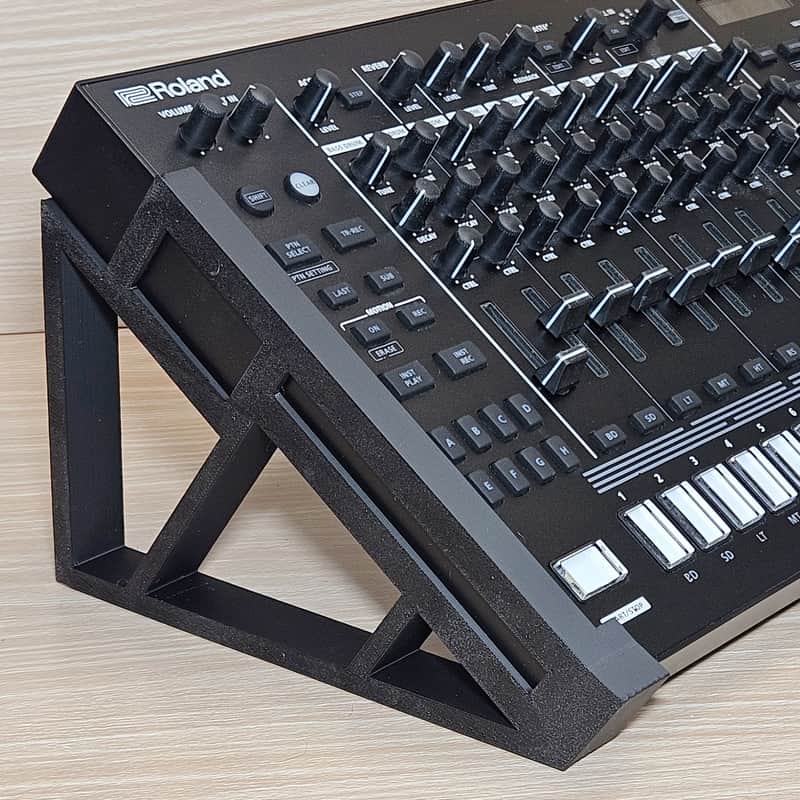 Angled Desktop Stand For Roland TR-8S Rhythm Performer Drum Machine Synth image 1