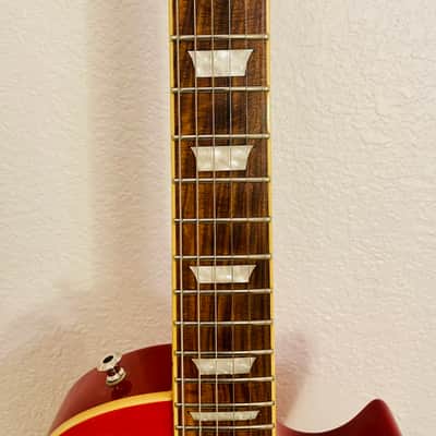 Edwards E-LP-S Les Paul Flamed Maple Top w/Upgrades and Gibson Case 2021 - Cherry Sunburst image 15