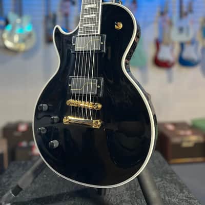 Epiphone Matt Heafy Les Paul Custom Origins - Left-handed Electric Guitar - Ebony, GET PLEK’D Free!! 733 image 2