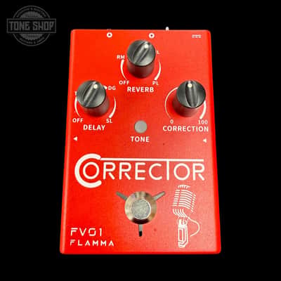 Used FLAMMA FV01 Vocal Pitch Correction Stompbox TFW3573 image 1