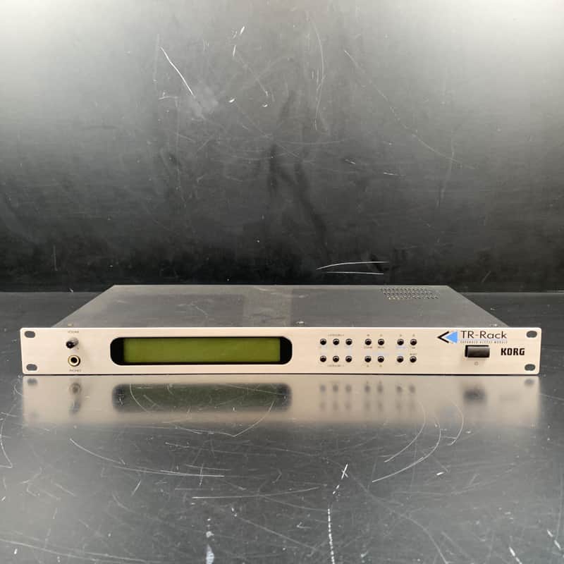 Korg Trinity TR Rackmount 32-Voice Polyphonic Workstation 1998 - Silver TGHM image 1