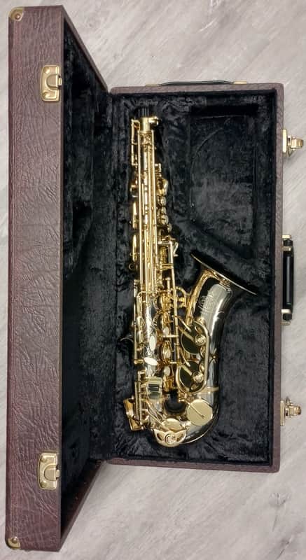 Amati Kraslice AAS 83P Bravour Professional Alto Saxophone [Nickel-Silver and Gold Lacquer] image 1