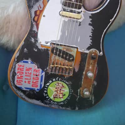 Triage Joe Strummer Tele 2026 - Black Relic'd image 1