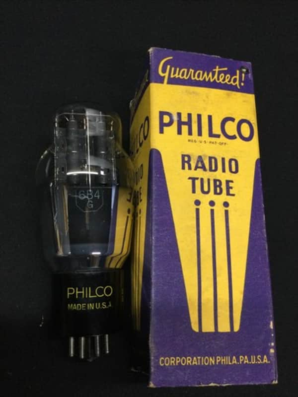 NOS NIB PHILCO 6B4G Vintage Amplifier Vacuum Tube SPRING Filament TESTED S.9158 image 1