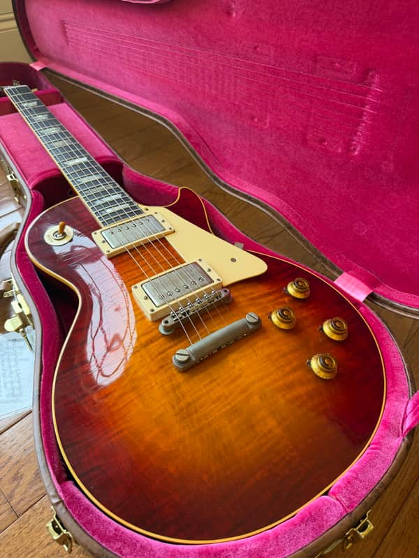 2026 Gibson Custom Shop Les Paul Standard ‘59 Reissue R9 Murphy Lab Ultra Light Aged - Factory Burst image 1
