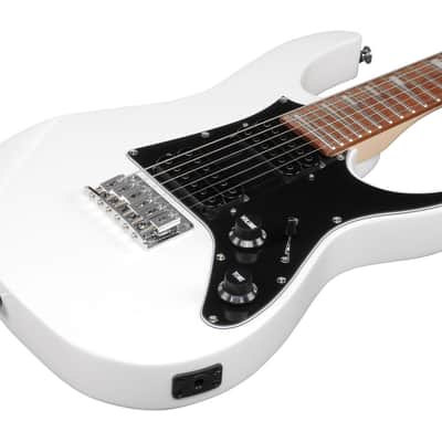Ibanez GIO RG miKro 6 String Electric Guitar - White (GRGM21WH) image 6
