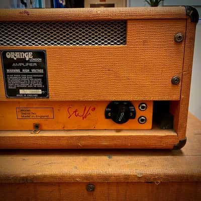 Orange Matamp ex Steffi Stephan Top und Box VINTAGE 1970 - 1977 - orange image 10