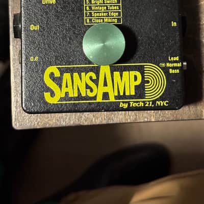 Tech 21 SansAmp Original 1990s - Black image 1