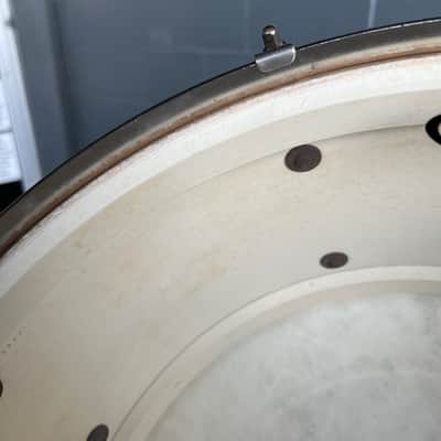 Vintage Ludwig & Ludwig 6.5x14" Snare Drum in White Marine Pearl image 8
