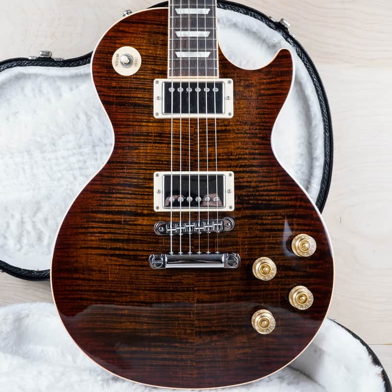 Gibson Les Paul Standard 120th Anniversary 2014 Root Beer Burst Perimeter w/ OHSC, Case Candy image 1