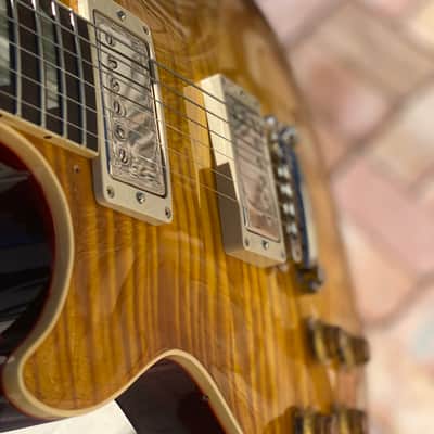 Gibson 1959 RI Lefty Les Paul Standard Lemon Burst R9 Left Handed 2022 - Lemon Burst image 4