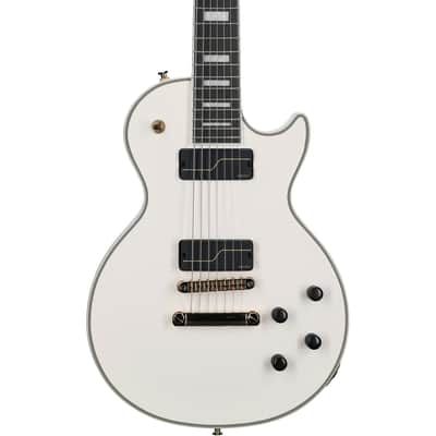 Epiphone 7-string Matt Heafy Signature Les Paul Custom Origins Guitar - Bone White image 13