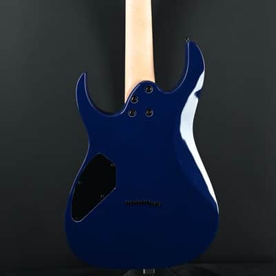 Ibanez GRG7221QA-TBB Transparent Blue Burst 7-String #162 image 14